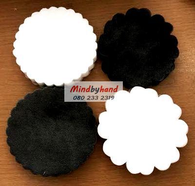 กระดาษพับเหรียญโปรยทาน (ขนาด 9.5 cm.)