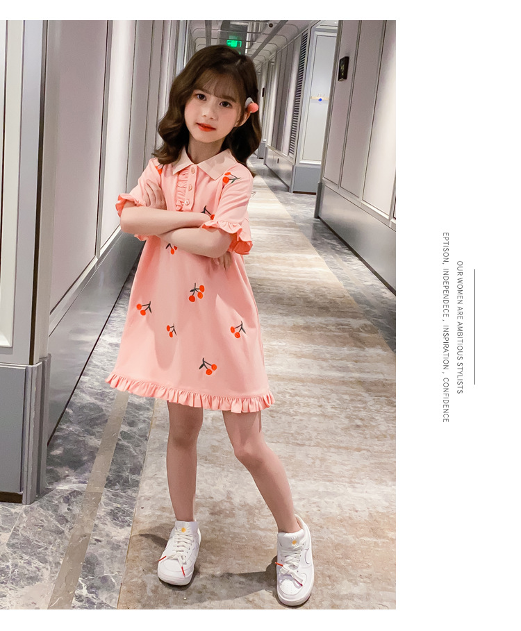 dr4540 เดรส เด็กโต 3 ตัวต่อแพ็ค 110-160 (เลือกไซส์ได้ให้ครบแพ็ค)