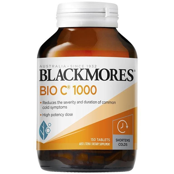 พร้อมส่ง วิตามินซี โรสฮิพ Blackmores Vitamin Cold Relife Bio C 1000mg High Potency Formula