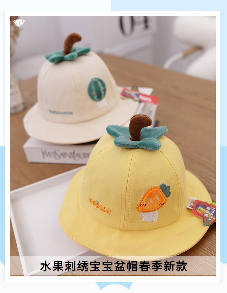 yu1736 หมวกเด็ก 5 ใบต่อแพ็ค **คละสี**