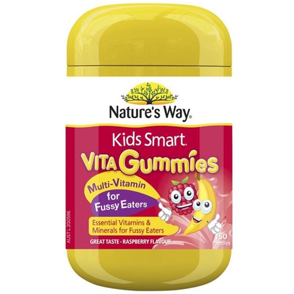พร้อมส่ง เยลลี่ช่วยเจริญอาหาร Nature's Way Vita Gummies Multi Vitamin for fussy eaters 60 กัมมี่