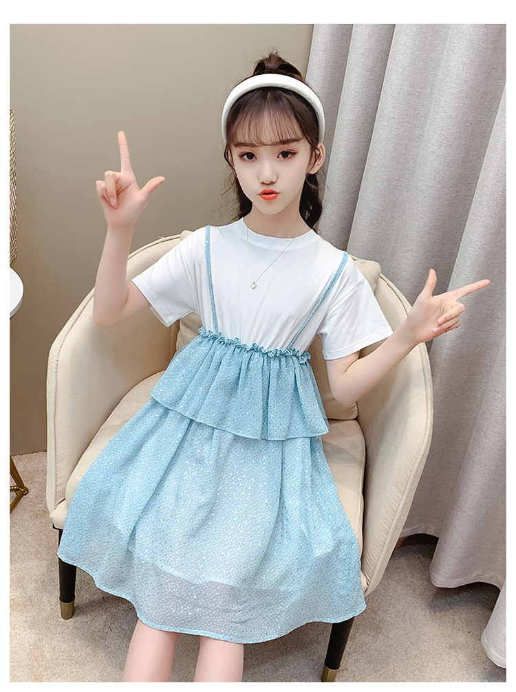 dr4923 เดรส เด็กโต 3 ตัวต่อแพ็ค 110-160 (เลือกไซส์ได้ให้ครบแพ็ค)