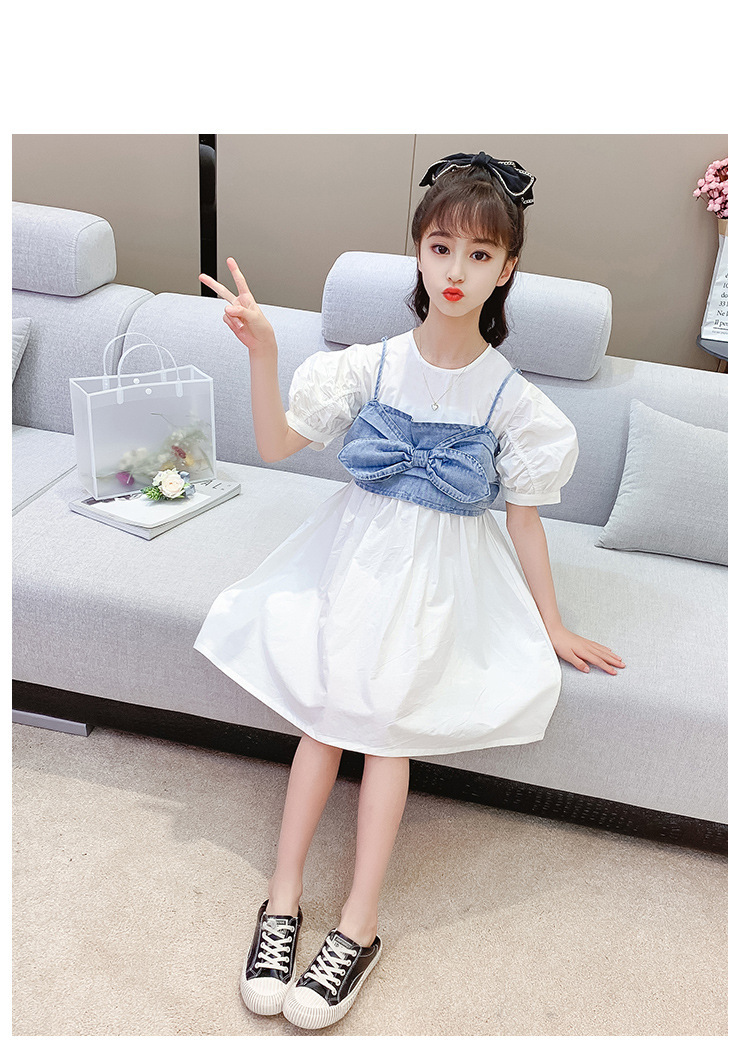 dr4933 เดรส เด็กโต 3 ตัวต่อแพ็ค 110-160 (เลือกไซส์ได้ให้ครบแพ็ค)