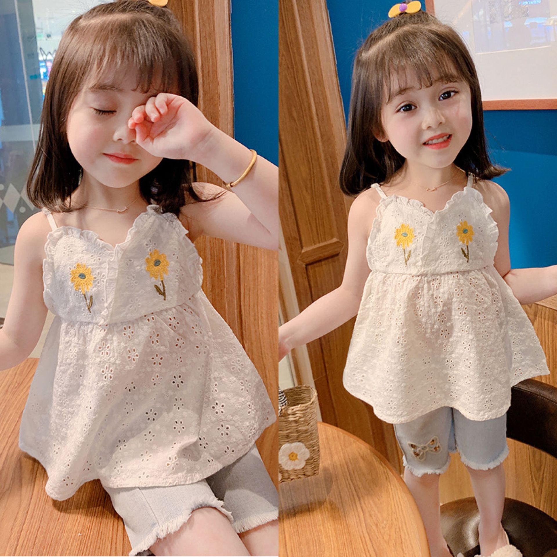 yy43 เสื้อกล้าม size 7-15 5 ชุดต่อแพ็ค (เลือกไซส์ได้ ให้ครบแพ็ค)