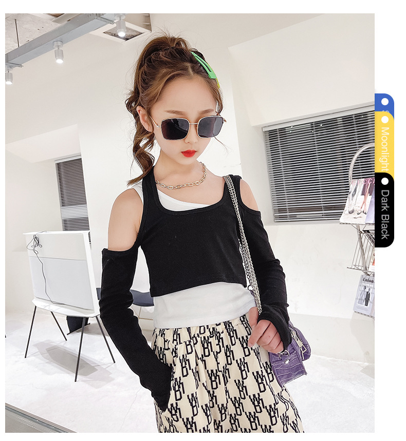 dr4690 เสื้อแขนยาว เด็กโต 3 ตัวต่อแพ็ค 120-170 (เลือกไซส์ได้ให้ครบแพ็ค)