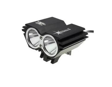 ไฟหน้าจักรยาน Solar strom X2 LED CREE XML-T6 2400 lumen
