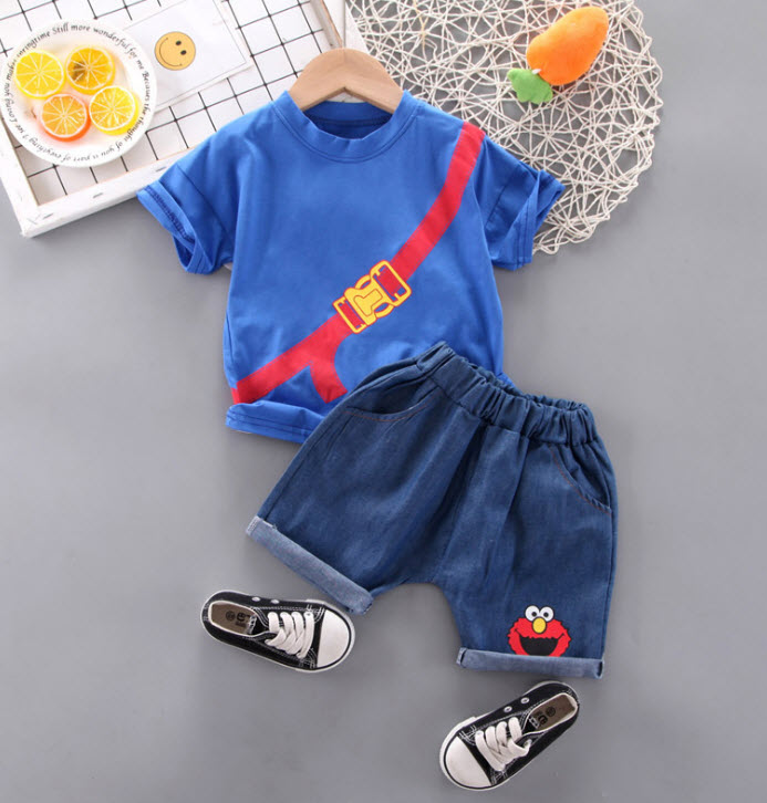 ha1273 เสื้อ+กางเกง size 80-110 จำนวน 4 ตัวต่อแพ็ค