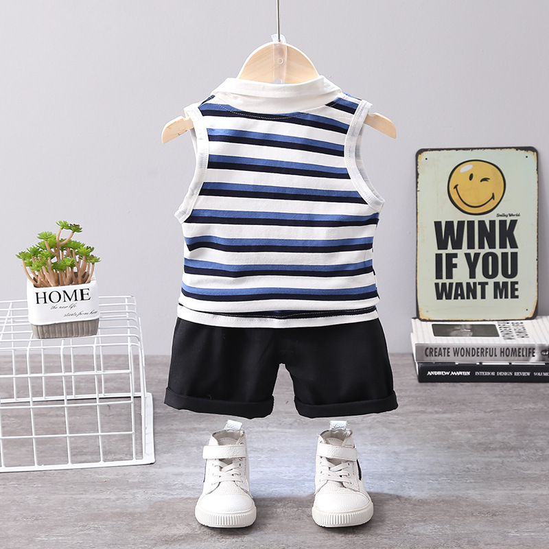 ha1587 เสื้อกล้าม+กางเกง size 80-120 จำนวน 5 ตัวต่อแพ็ค