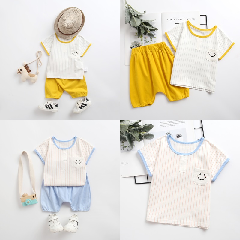 km3150 เสื้อ+กางเกง ขนาด 90-130 จำนวน 5 ตัวต่อแพ็ค