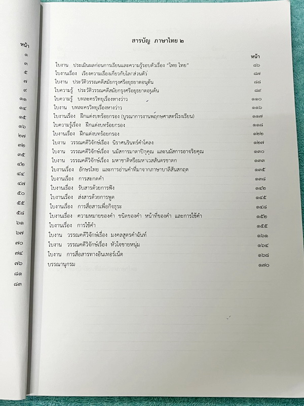 ►หนังสือเรียนโรงเรียนเตรียมอุดม◄ เอกสารประกอบการเรียนรายวิชาภาษาไทย ม.4 จัดทำโดยกลุ่มสาระการเรียนรู้ภาษาไทย มีสรุปเนื้อหาและโจทย์แบบทดสอบเข้มข้น ในหนังสือมีจดบางหน้า และไม่มีเฉลย หนังสือเล่มใหญ่