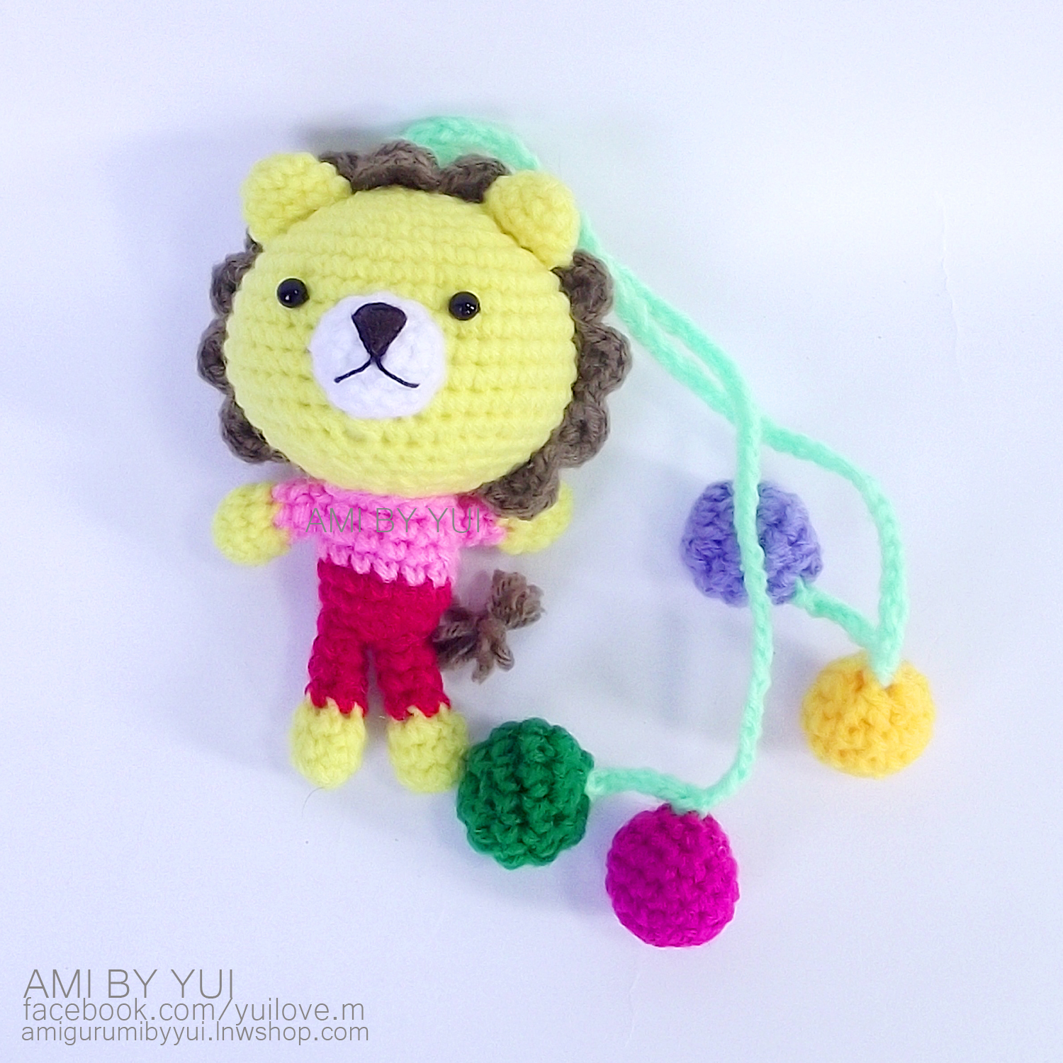 พวงห้อยกระเป๋าสิงโตเจ้าป่า