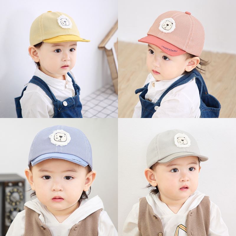 yu1581 หมวกเด็ก 5 ใบต่อแพ็ค **คละสี**
