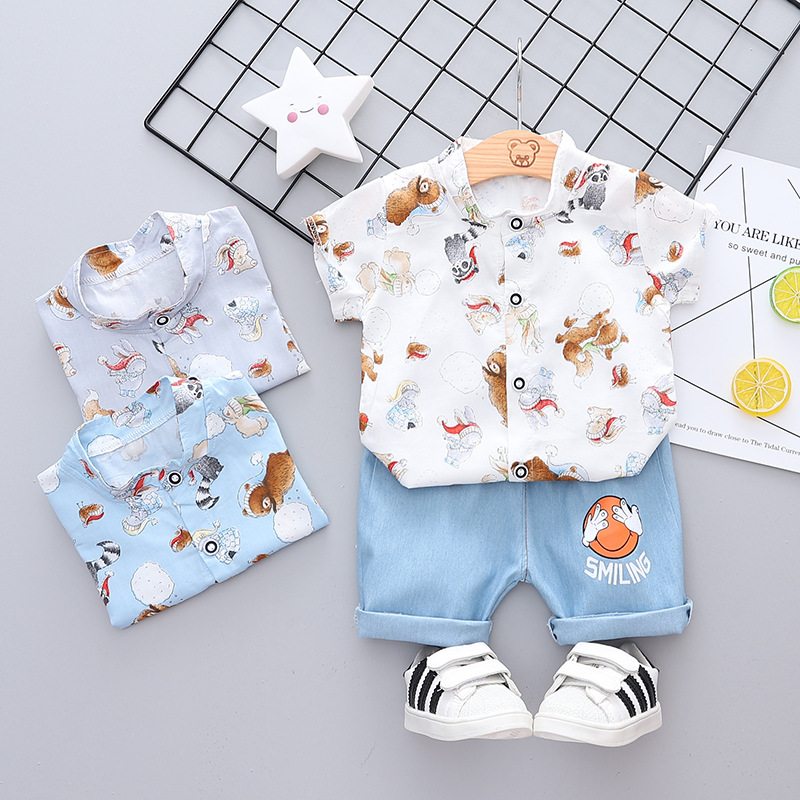 ha1259 เสื้อ+กางเกง size 80-110 จำนวน 4 ตัวต่อแพ็ค