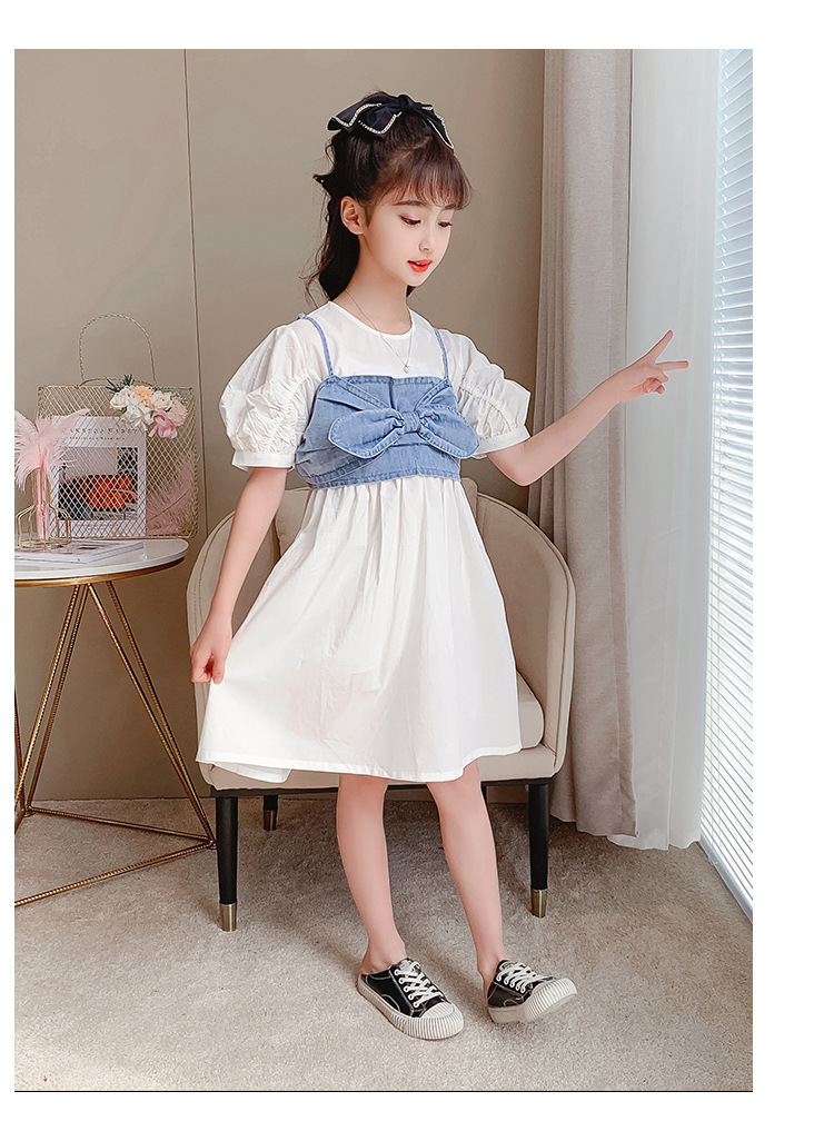 dr4933 เดรส เด็กโต 3 ตัวต่อแพ็ค 110-160 (เลือกไซส์ได้ให้ครบแพ็ค)