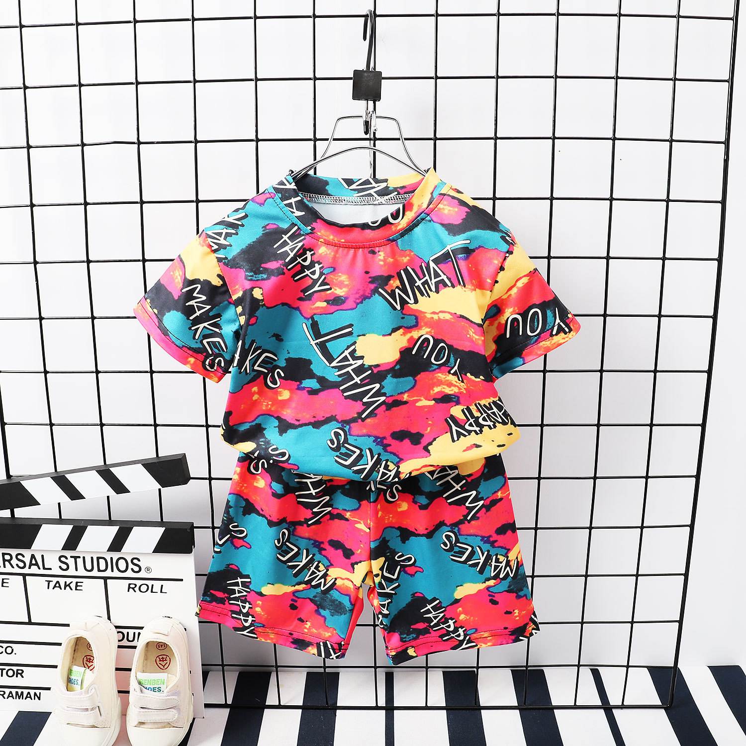 ha1667 เสื้อ+กางเกง size 80-120 จำนวน 5 ตัวต่อแพ็ค