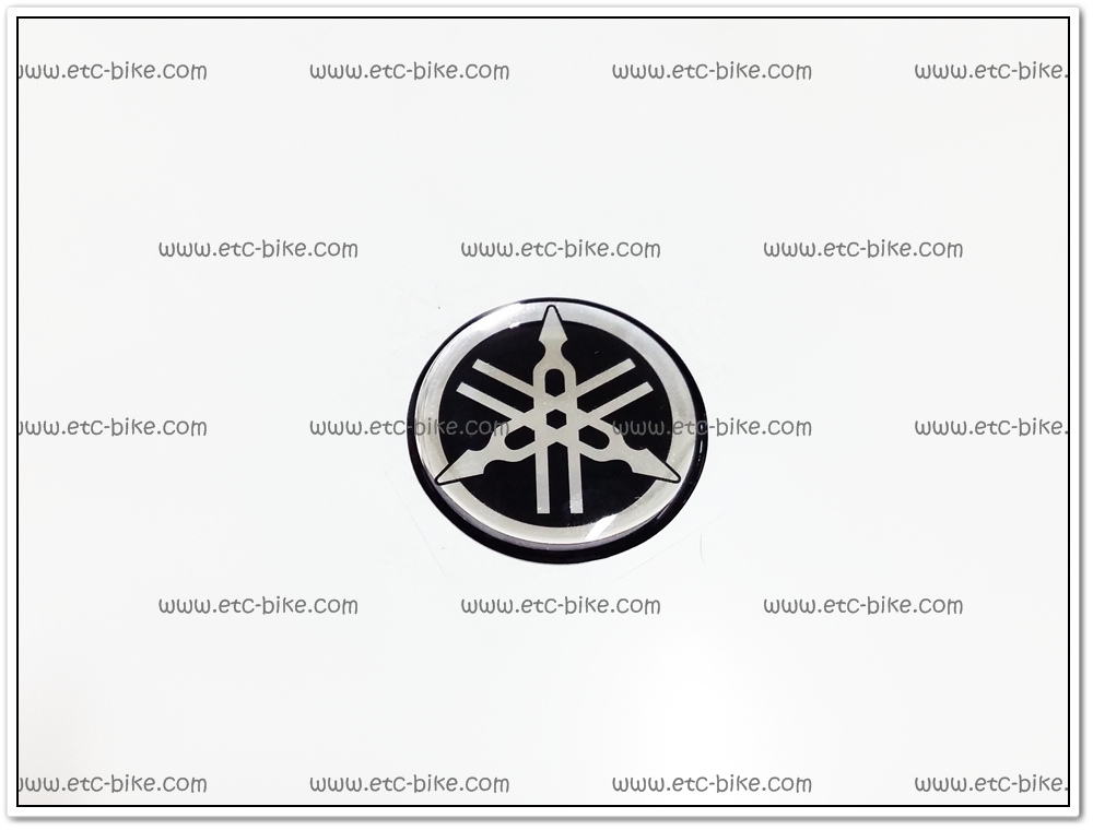 โลโก้ส้อมเสียง YAMAHA เส้นผ่าศูนย์กลาง 4cm. แท้ศูนย์