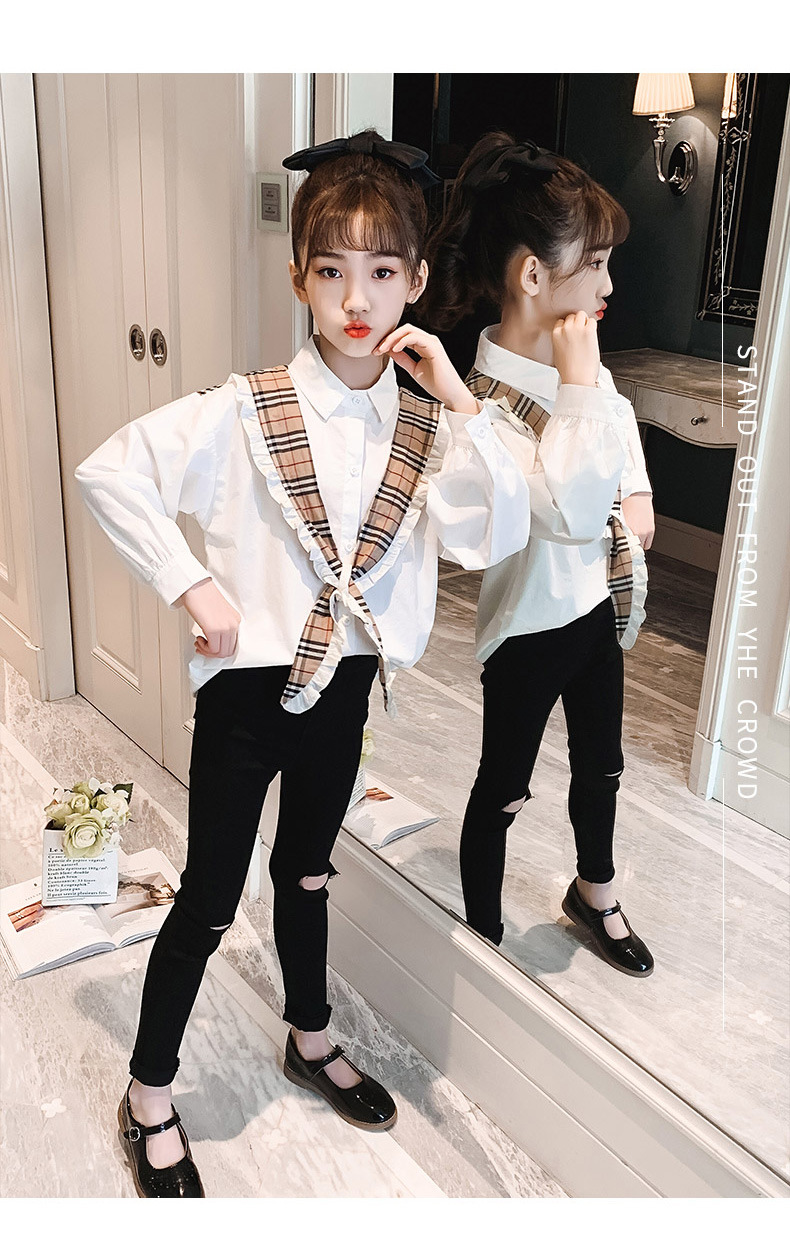dr4676 เสื้อแขนยาว เด็กโต 3 ตัวต่อแพ็ค 120-170 (เลือกไซส์ได้ให้ครบแพ็ค)