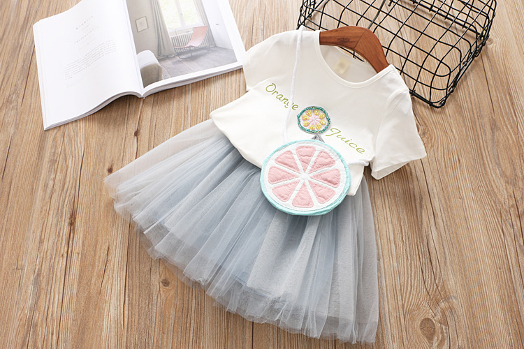 yw318 เสื้อ+กระโปรง size 7-15 5 ชุดต่อแพ็ค