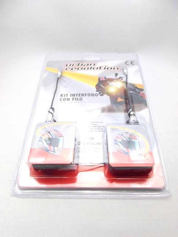อินเตอร์คอม มีสาย ติดหมวกกันน็อค ( wire helmet intercom )