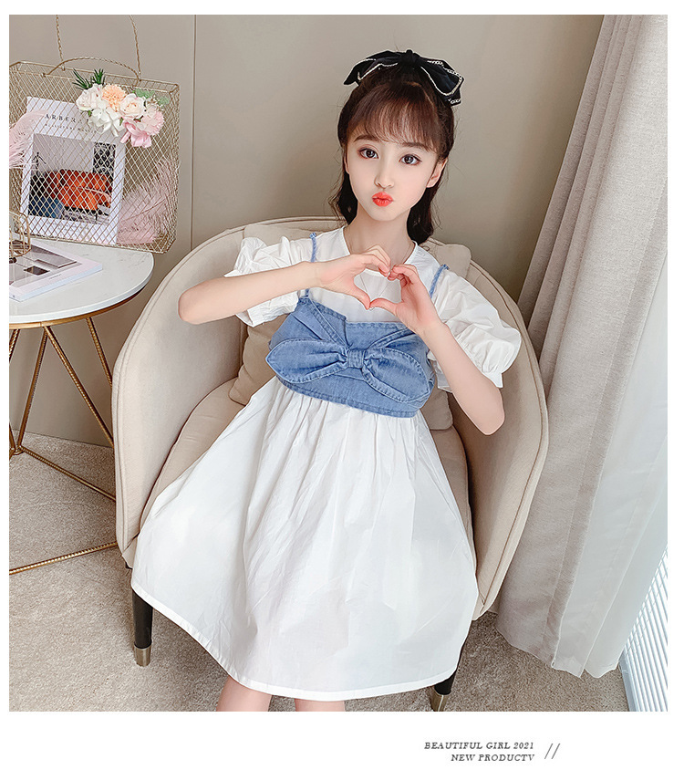 dr4933 เดรส เด็กโต 3 ตัวต่อแพ็ค 110-160 (เลือกไซส์ได้ให้ครบแพ็ค)