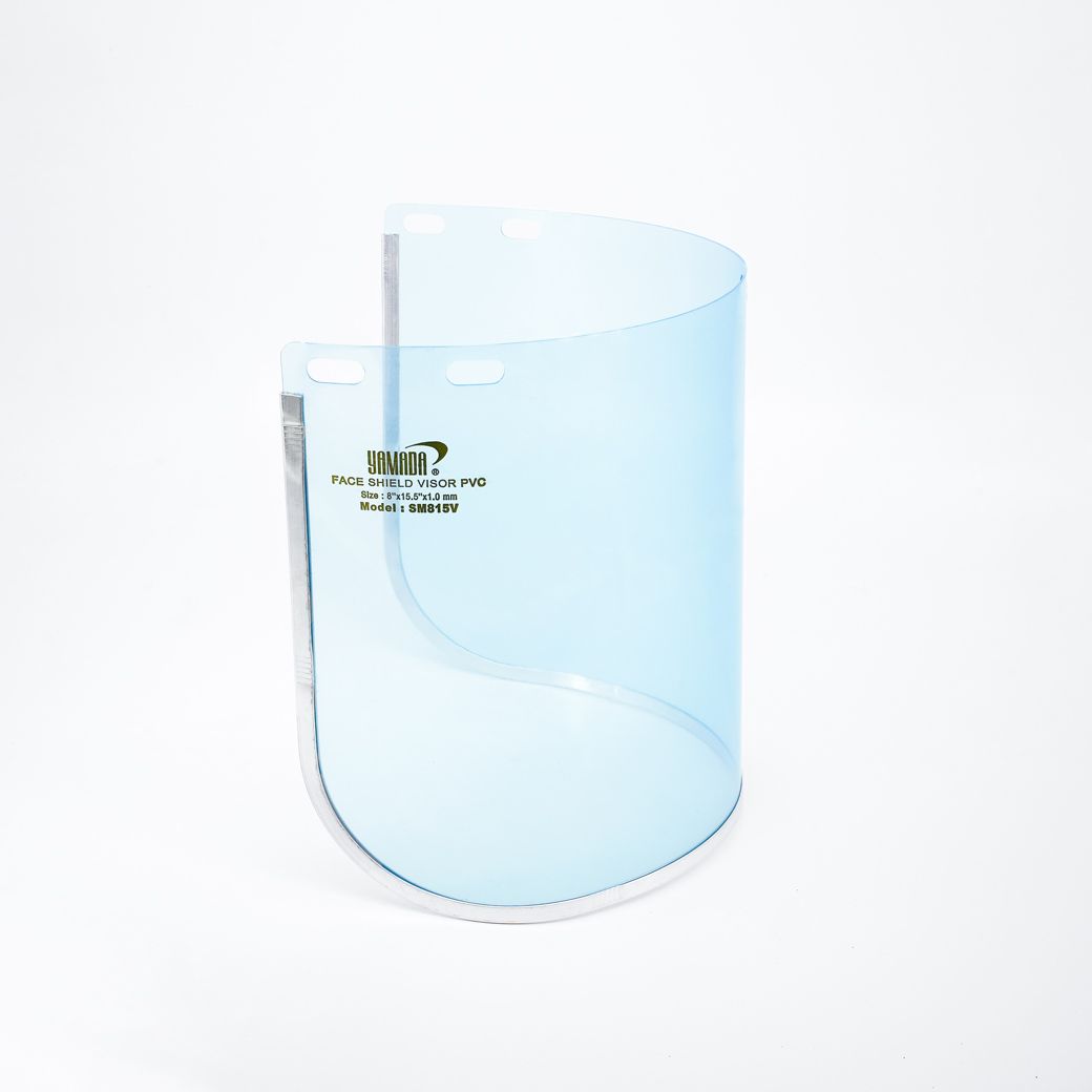 แผ่นใสกันสะเก็ด PVC รุ่น SM815V ขนาดกว้าง 8" x 15.5" ขอบ Aluminum ความหนา 1 มิลลิเมตร