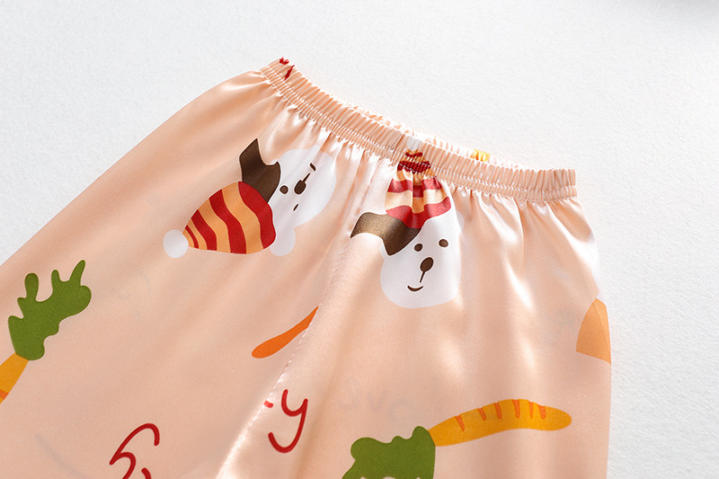 ha1299 ชุดนอน เสื้อ+กางเกง size 80-110 จำนวน 4 ตัวต่อแพ็ค