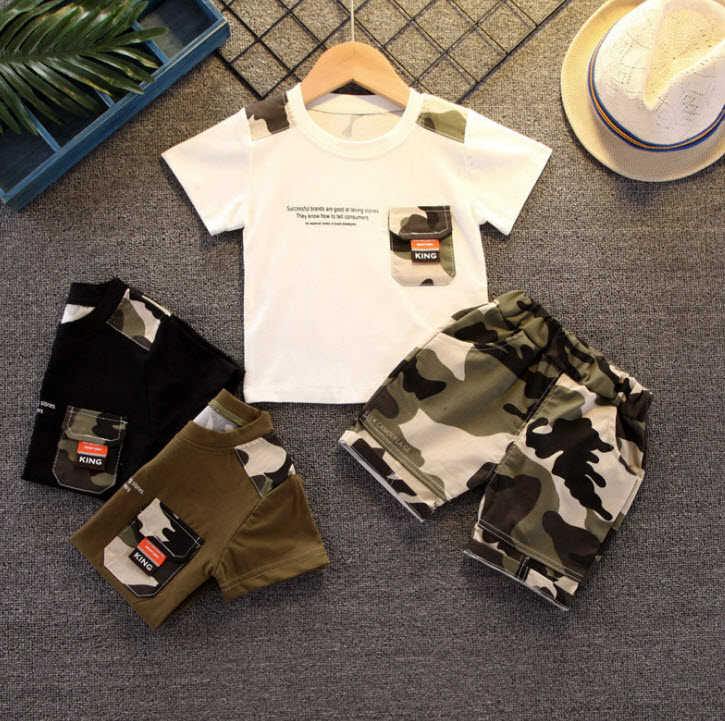 ha1267 เสื้อ+กางเกง size 80-110 จำนวน 4 ตัวต่อแพ็ค