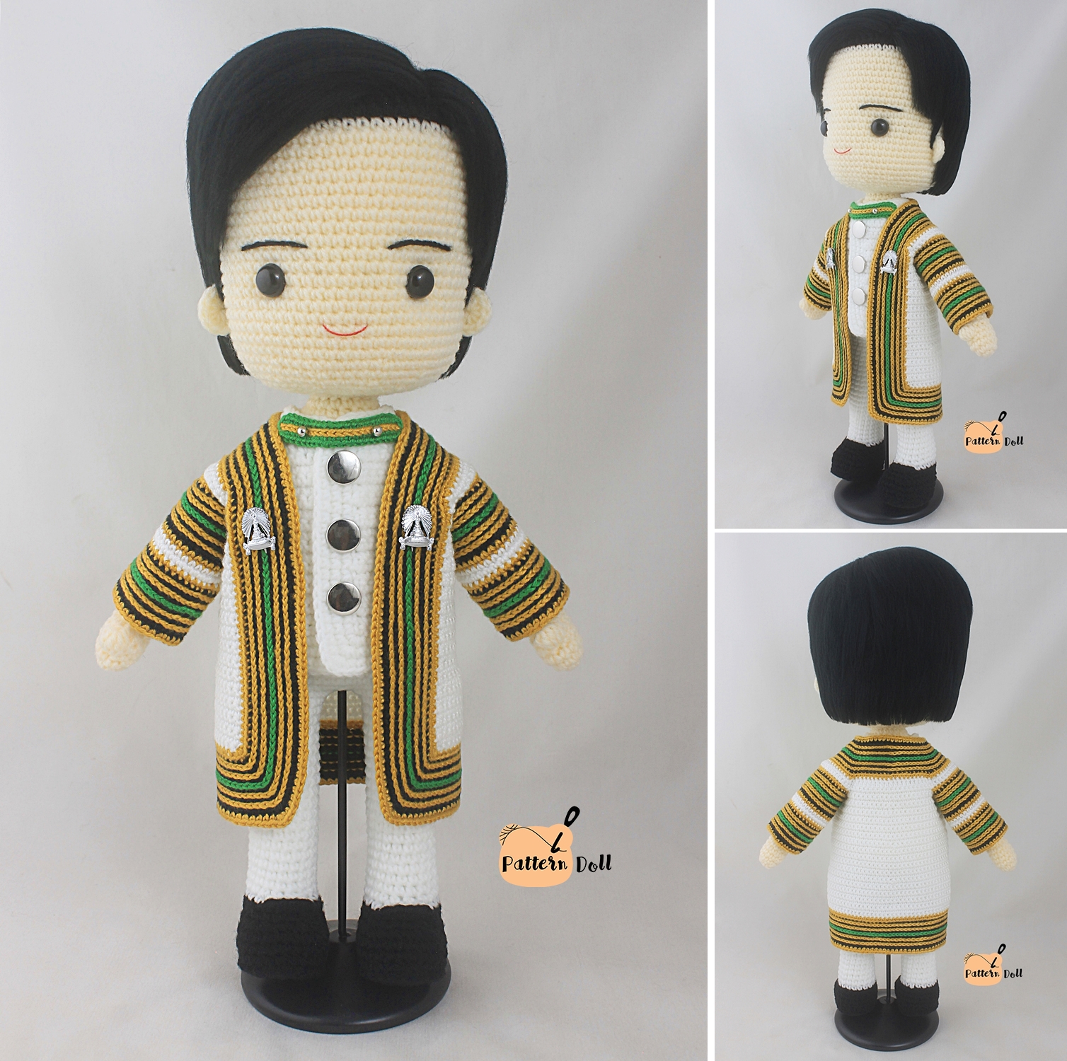 หนังสืองานฝีมือตุ๊กตาถักโครเชต์บัณฑิตม.จุฬาฯ