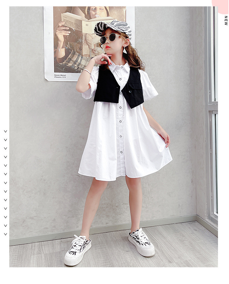 dr5159 เดรส เด็กโต 3 ตัวต่อแพ็ค 110-170 (เลือกไซส์ได้ให้ครบแพ็ค)