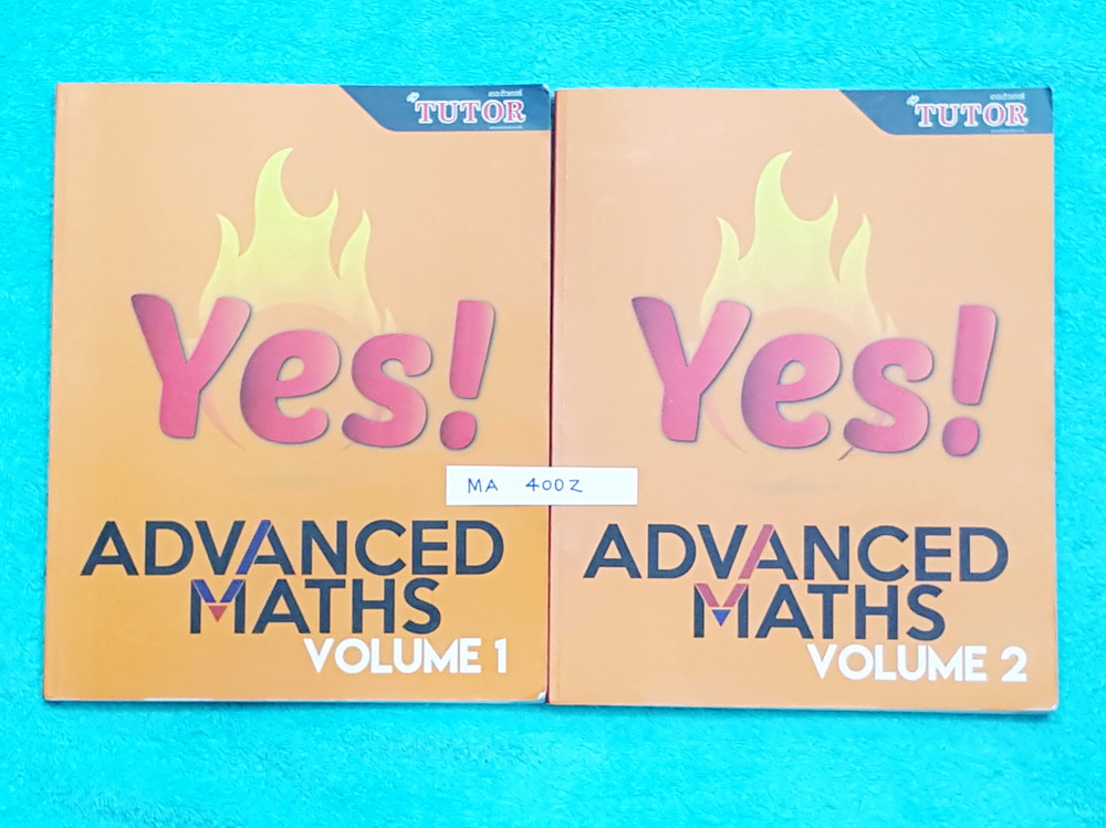 ►พี่ตุ้ยเดอะติวเตอร์◄ MA 400Z หนังสือกวดวิชา Advanced Maths เล่ม 1+2 รวมโจทย์คณิตศาสตร์ระดับยากครบทุกบท เหมาะสำหรับเด็กที่มีพื้นฐานดี จดครบเกือบเล่มทั้ง 2 เล่ม จดละเอียดมาก มีเน้นจุดที่ออกสอบบ่อย