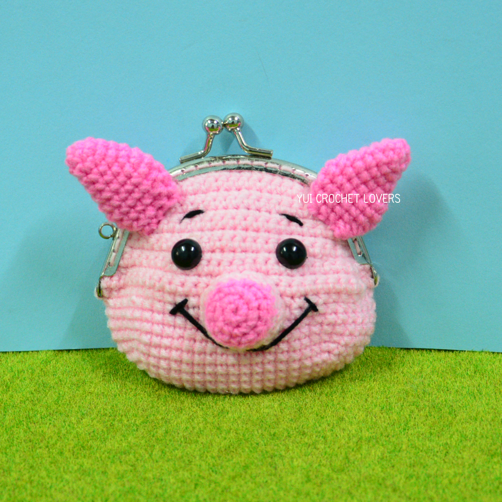 กระเป๋าปิ๊กแป๊กไหมพรมพิกเลต