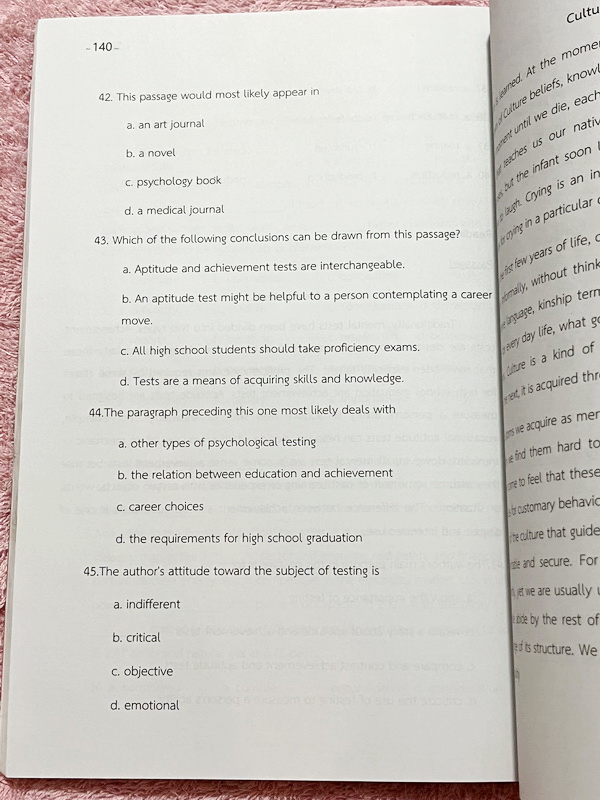 ►Speed Test◄ หนังสือ Dare TU Do หนังสือรุ่นพี่เตรียมอุดม มีโจทย์ข้อสอบแบบจับเวลา Speed Test ครบทั้ง 5 วิชาหลัก วิทย์ คณิต ไทย อังกฤษ สังคม โจทย์ข้อสอบแบ่งออกเป็นภาคเช้า – ภาคบ่าย มีโจทย์รวมทั้งหมด 600 ข้อ มีเฉลยละเอียดครบทุกข้อ มีสอดแทรก Tricks เทคนิคลัดต