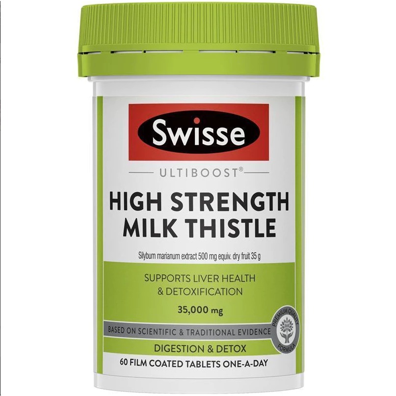 พร้อมส่ง วิตามินบำรุงตับ Swisse Ultiboost High Strength Milk Thistle