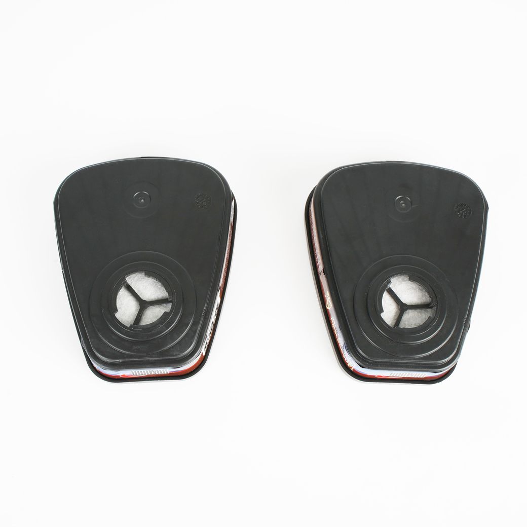 หน้ากากกันสารเคมีครึ่งหน้าพร้อมตลับกรองสารพิษ รุ่น 6001