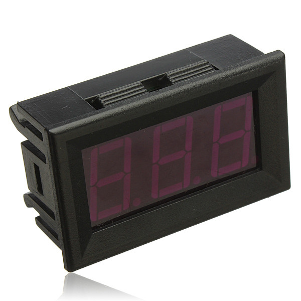 เครื่องวัดอุณหภูมิ ติดแท่น LED -55 -125 Thermometer DC 8-24V