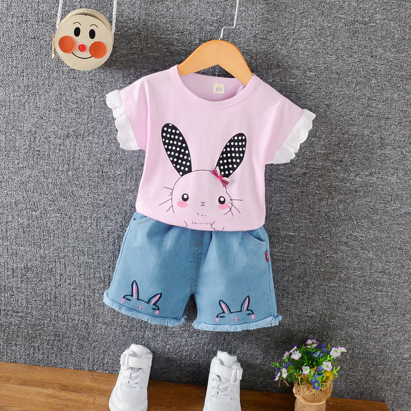 ha1025 เสื้อ+กางเกง size 80-110 จำนวน 4 ตัวต่อแพ็ค