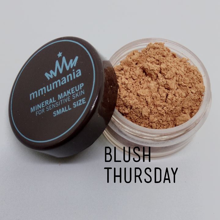 ขนาดจัดชุด MMUMANIA Mineral Makeup Blush สี Thursday