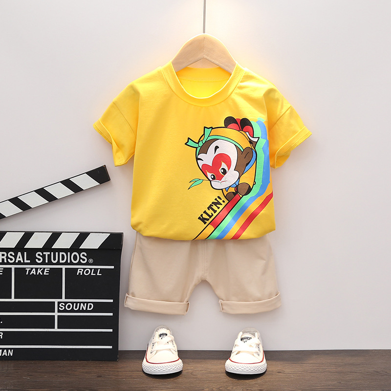 ha1379 เสื้อ+กางเกง size 80-110 จำนวน 4 ตัวต่อแพ็ค