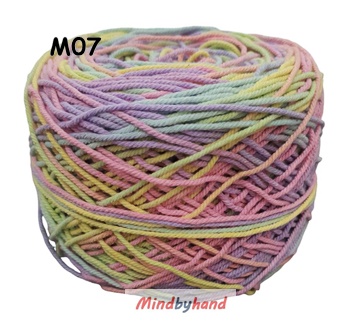 เชือกฟอกสีเหลือบ สี 07