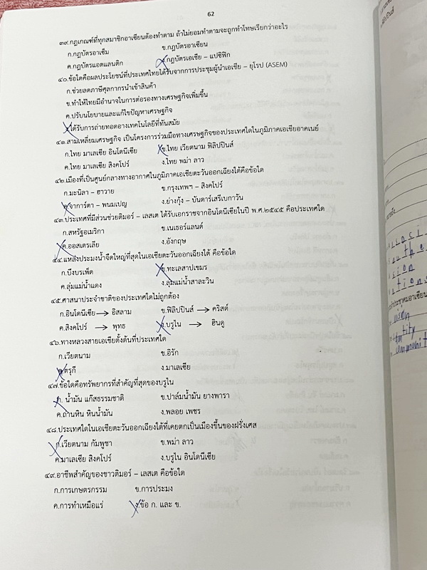 ►หนังสือเรียนป.6◄ หนังสือ Vision Center สังคม ป.6 เทอม 1 มีสรุปเนื้อหา โจทย์แบบฝึกหัด จดครบเกือบทั้งเล่ม จดละเอียด ด้านหลังมีข้อสอบวัดความรู้ปลายภาค ยังไม่ได้ทำ ไม่มีเฉลย