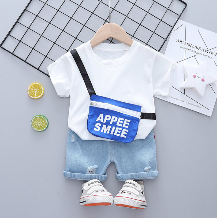 ha1280 เสื้อ+กางเกง size 80-110 จำนวน 4 ตัวต่อแพ็ค