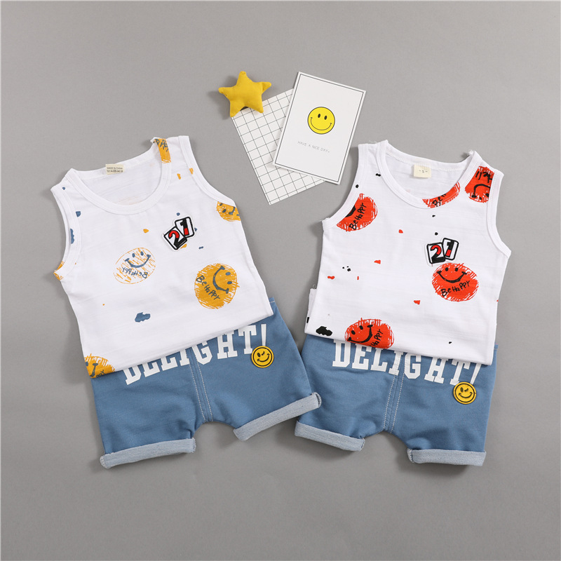 ha443 เสื้อ+กางเกง size 80-110 4ตัวต่อแพ็ค