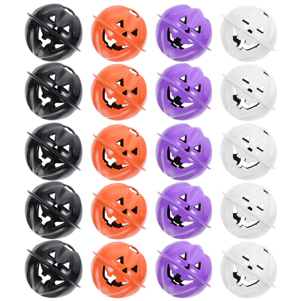 Halloween Pumpkin Bell กระดิ่งฟักทองฮาโลวีน สำหรับทำพวงกุญแจตกแต่ง DIY Craft╭♥