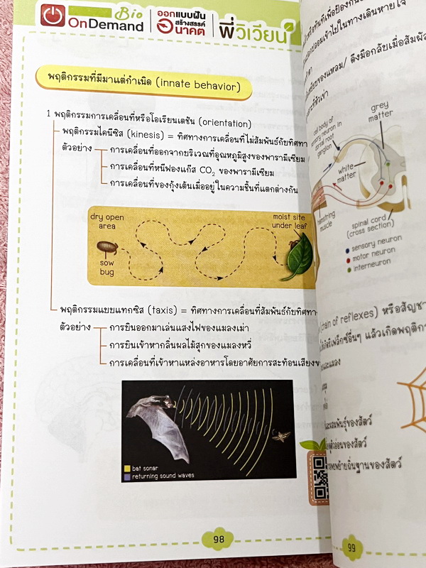 ►BioMap Mini◄ หนังสือชีววิทยาพี่วิเวียน ออนดีมานด์ สรุปชีววิทยาฉบับพกพา มีสรุปเนื้อหาสำคัญ หนังสือพิมพ์สีทั้งเล่ม มีเทคนิคลัดเยอะมาก เหมาะสำหรับพกพาไปทุกที่เพื่ออ่านทบทวน หนังสือตีพิมพ์สมบูรณ์ทั้งเล่ม // ในหนังสือมีเขียนเล็กน้อย สภาพหนังสือแทบใหม่เอี่ยม ห