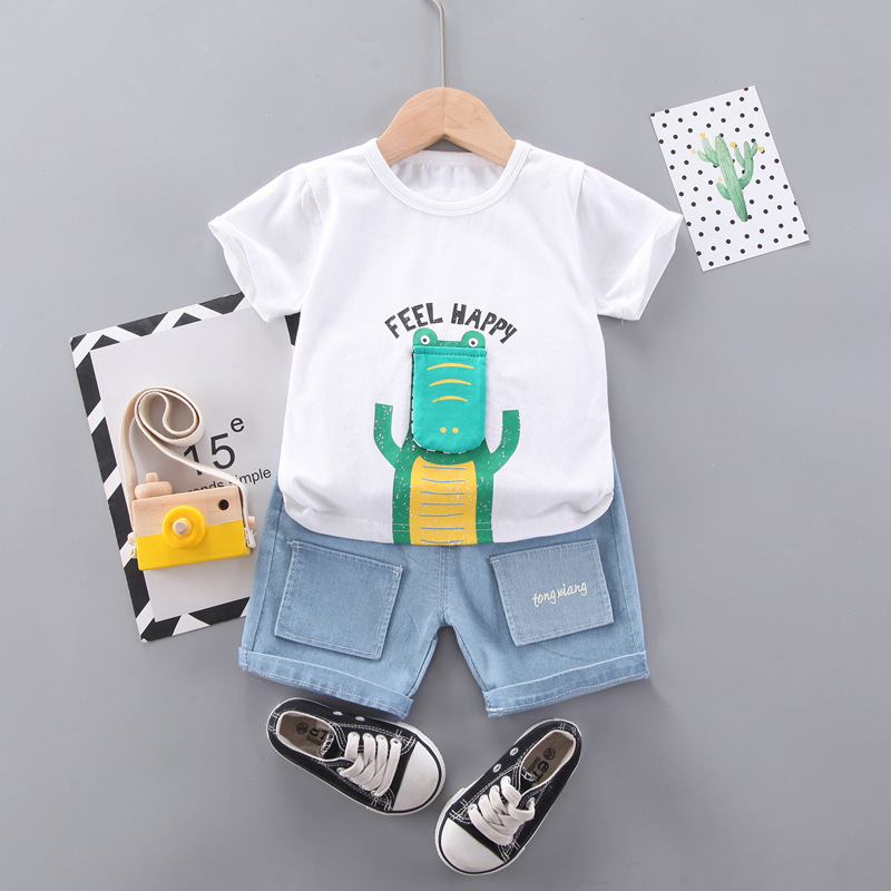 ha1475 เสื้อ+กางเกง size 80-110 จำนวน 4 ตัวต่อแพ็ค