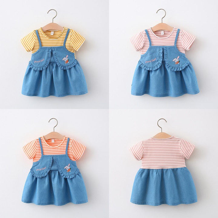 my2699 เดรส size 80-110 จำนวน 4ตัว ต่อแพ็ค