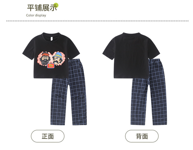 dr5211 เสื้อ+กางเกง เด็กโต 3 ตัวต่อแพ็ค 110-160 (เลือกไซส์ได้ให้ครบแพ็ค)