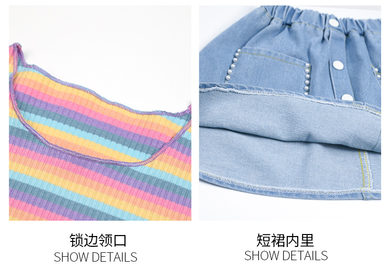 dr5292 เสื้อ+กระโปรง เด็กโต 3 ตัวต่อแพ็ค 110-160 (เลือกไซส์ได้ให้ครบแพ็ค)