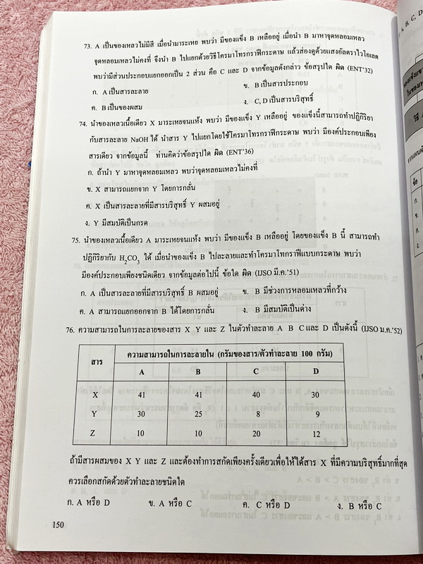 ►หนังสือเคมี ม.ต้น◄ หนังสือเรียนเคมี อ.อุ๊ ม.ต้น เล่มหนังสือเรียน สรุปเนื้อหาวิชาเคมีระดับชั้น ม.ต้น ครอบคลุมเนื้อหา ม.ต้นทั้งหมด ตั้งแต่ระดับชั้น ม.1-2-3 เนื้อหายากลึกถึงสอบเข้า ม.4 โรงเรียนดัง มีโจทย์แบบฝึกหัดประจำบท ในหนังสือมีจดครบเกือบทั้งเล่ม จดละเอ
