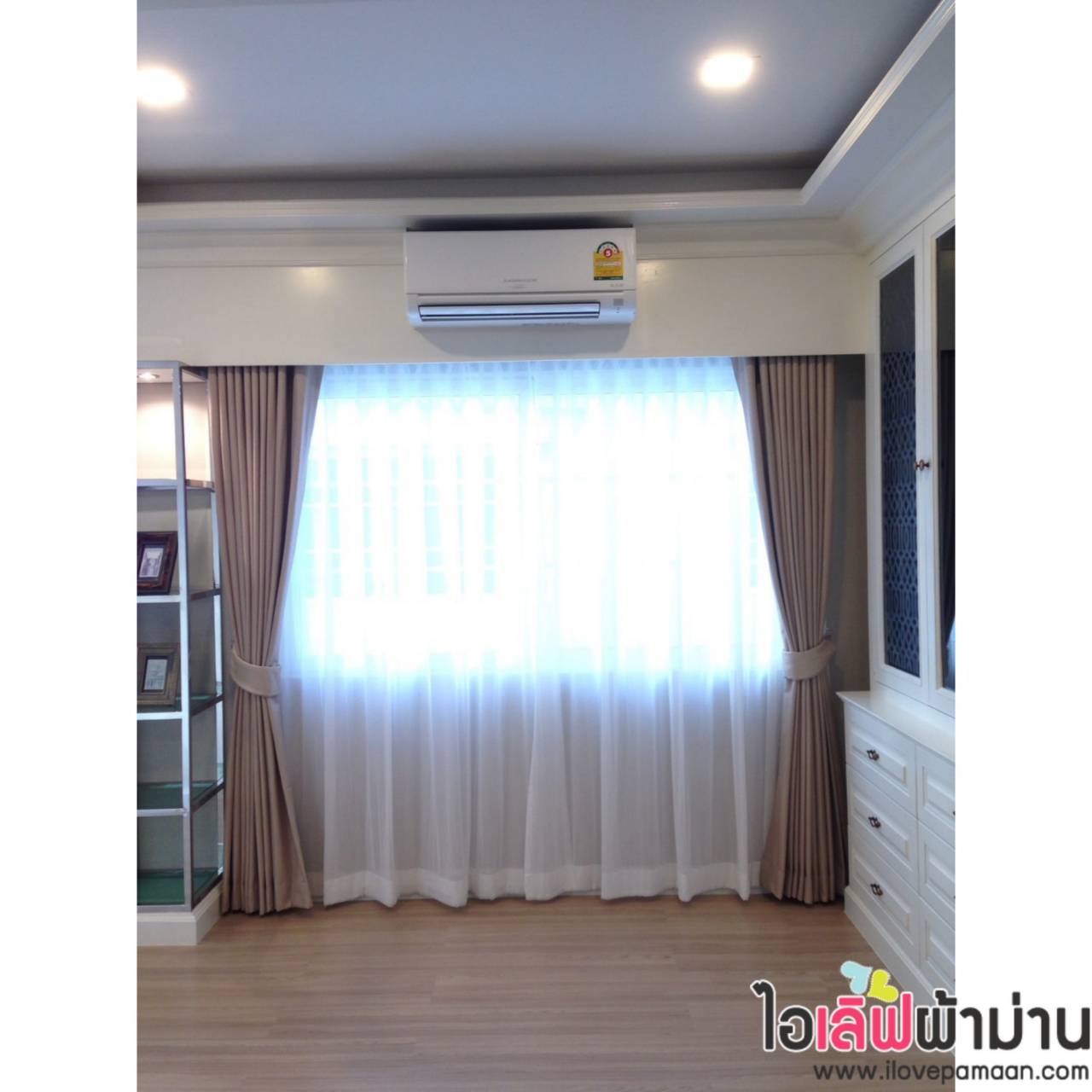 [H420]Golden Prestige เอกชัย-วงแหวน ม่านจีบ ม่านลอน